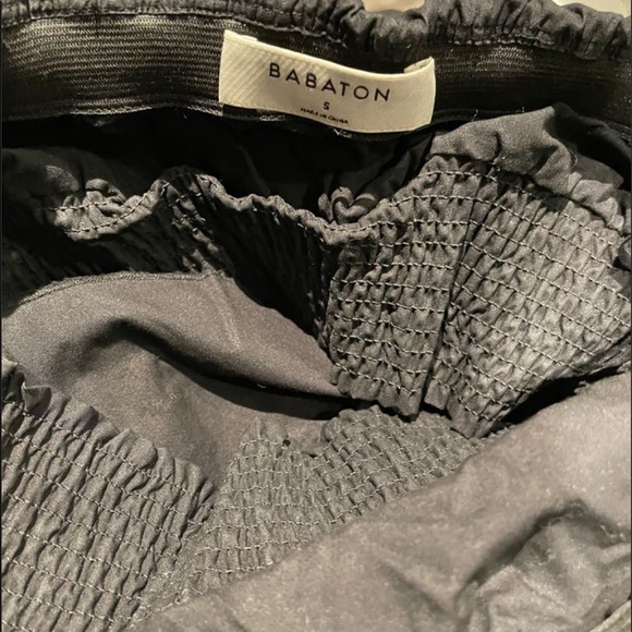 Aritzia babaton eckerd blouse tube top black size small - Picture 4 of 4